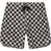 Men's Seaesta Surf X Peanuts Boardshorts Strand, Checkerboard - Swim Trunks - 1 - thumbnail