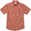 Men's Seaesta Surf X Peanuts Snoopy Shade Button Up Shirts, Clay - Shirts - 2