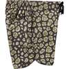 Men's Calico Crab Print Boardshorts, Charcoal - Swim Trunks - 2