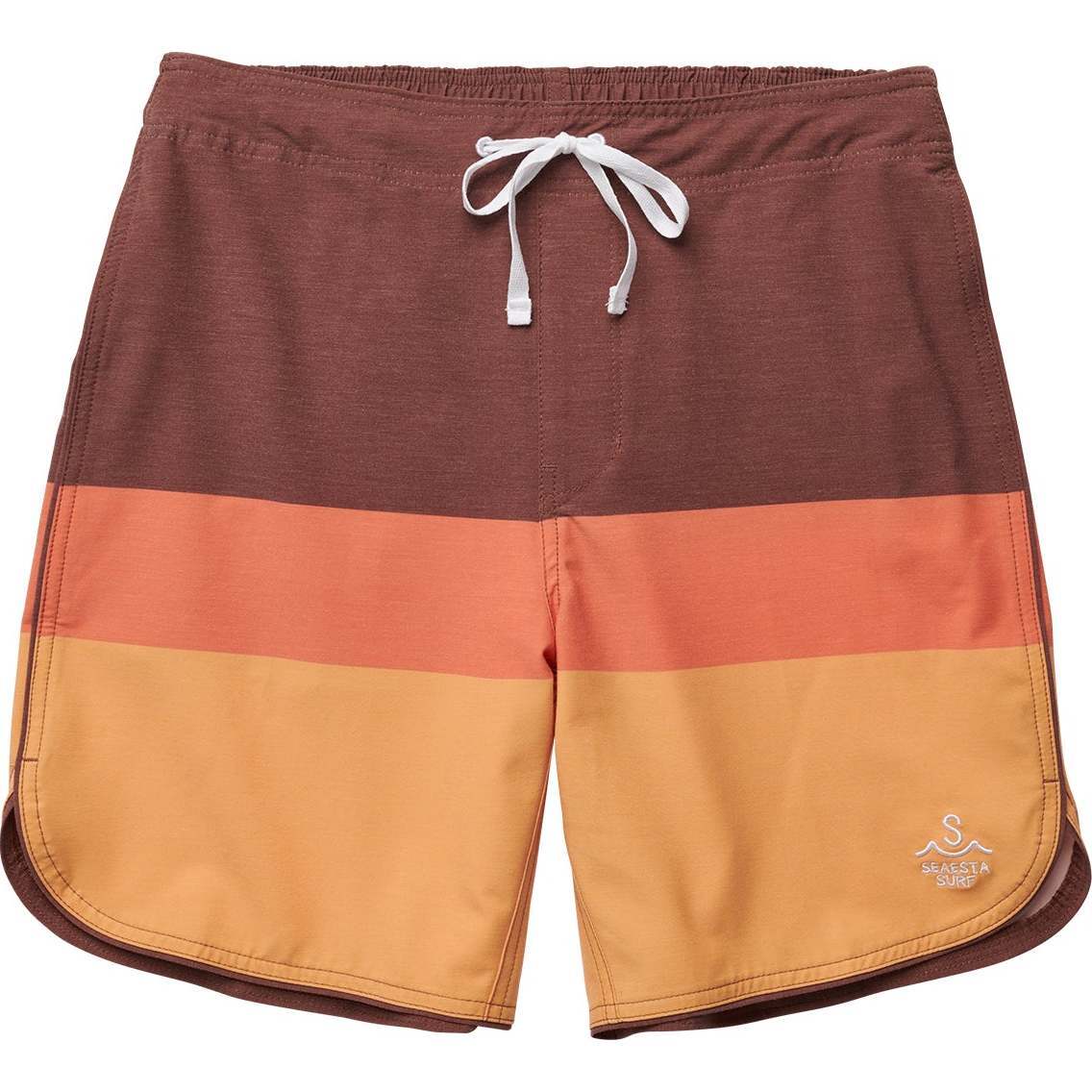 Men's Triple Scoop Print Boardshorts, Butter Pecan - Swim Trunks - 1