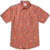 Men's Seaesta Surf X Peanuts Snoopy Shade Button Up Shirts, Clay - Shirts - 3