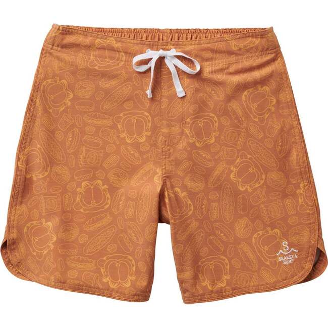 Men's Seaesta Surf X Garfield Boardshorts, Grilled Cheese - Swim Trunks - 3