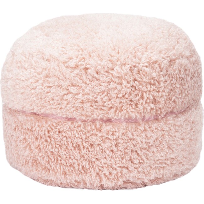 Poodle Faux Fur Storage Pouf, Pale Lilac - Storage - 1