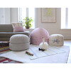 Exposed Zipper Sherpa Storage Pouf, Vanilla Bean - Storage - 5