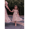 Amelia Girls Dress, Cream Floral - Dresses - 2