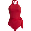 Women's Genevieve One-Piece, Crimson - One Pieces - 1 - thumbnail