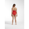 Women's Genevieve One-Piece, Crimson - One Pieces - 3