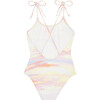 Moorea One-Piece Swimsuit, Pastel Multicolors - One Pieces - 2