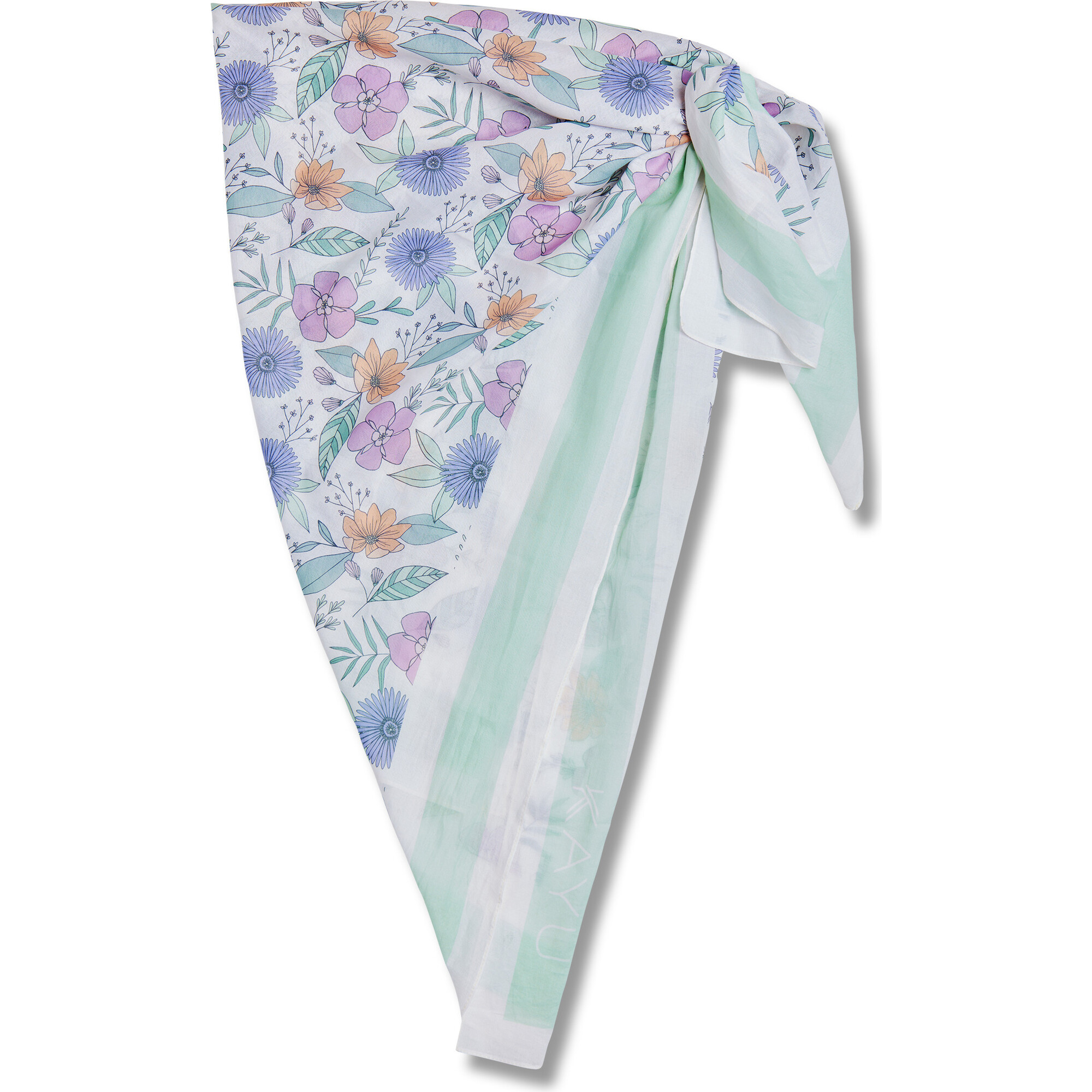 Women's Elsa Sarong, Multi Floral - Cover-Ups - 1
