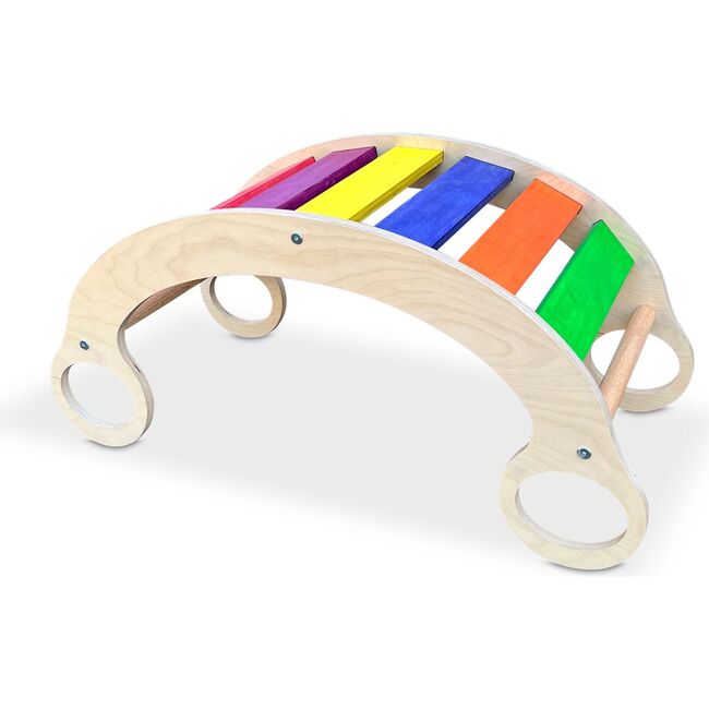 Rocker Climber Arch, Rainbow - Developmental Toys - 2