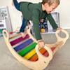 Rocker Climber Arch, Rainbow - Developmental Toys - 5