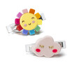 Sun & Cloud Alligator Clip - Hair Accessories - 1 - thumbnail