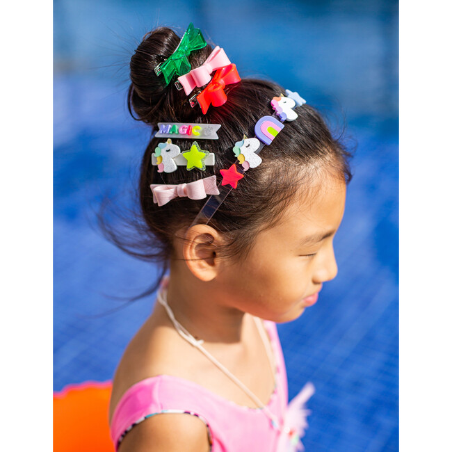 Unicorns & Stars Neon Headband - Headbands - 2