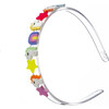 Multi Mini Unicorns & Stars Neon Headband - Headbands - 1 - thumbnail
