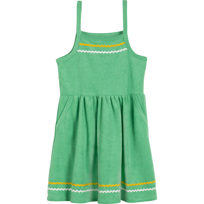Tasmai Dress, Green Fig