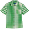 Douglas Shirt, Mint Gingham - Shirts - 1 - thumbnail