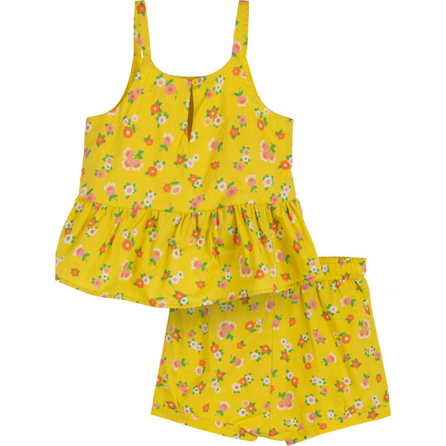 Gwendolyn Set, Floral Buttercup - Mixed Apparel Set - 2
