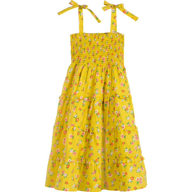 Brianna Dress, Floral Buttercup - Dresses - 1
