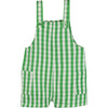 Baby Matteo Overall, Mint Gingham - Rompers - 1 - thumbnail