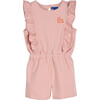 Adele Playsuit, Pink Stripe - Rompers - 1 - thumbnail