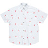 Mens Jack Short Sleeve Print Shirt, Lobster Check - Shirts - 1 - thumbnail