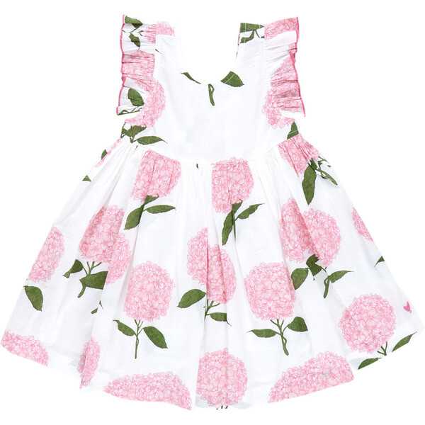 Pink Chicken floral tiered soft cotton outlet ruffle Dress