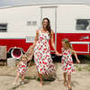Women's Sierra Single Tier Print Dress, Slice Of Summer - Dresses - 2