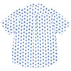 Mens Jack Short Sleeve Shirt, Navy Small Flower - Shirts - 4