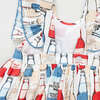 Liv Ruffle Strap Fully Lined Print Dress, Soda Pop - Dresses - 3 - thumbnail