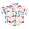 Baby Boys Jack Short Sleeve Print Shirt, Soda Pop - Shirts - 1 - thumbnail