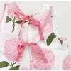 Baby Girls Jaipur Open Back Set, Pink Hydrangeas - Mixed Apparel Set - 3 - thumbnail