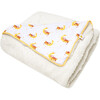 Finley Square Plush Patoo, White - Blankets - 1 - thumbnail