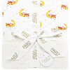 Finley Square Plush Patoo, White - Blankets - 2