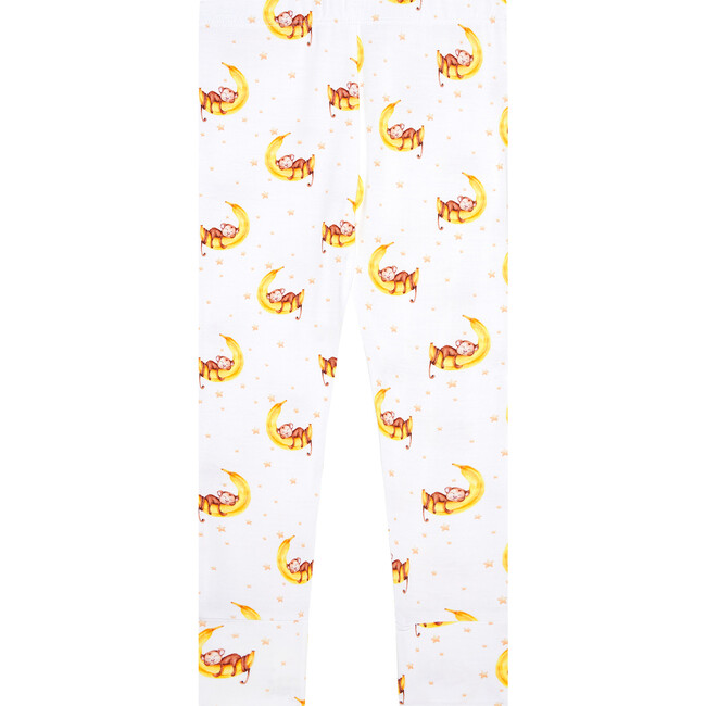 Finley Long Sleeve Basic Pajama, White - Pajamas - 3