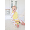 Finley Bib 3-Piece Set, White - Bibs - 2