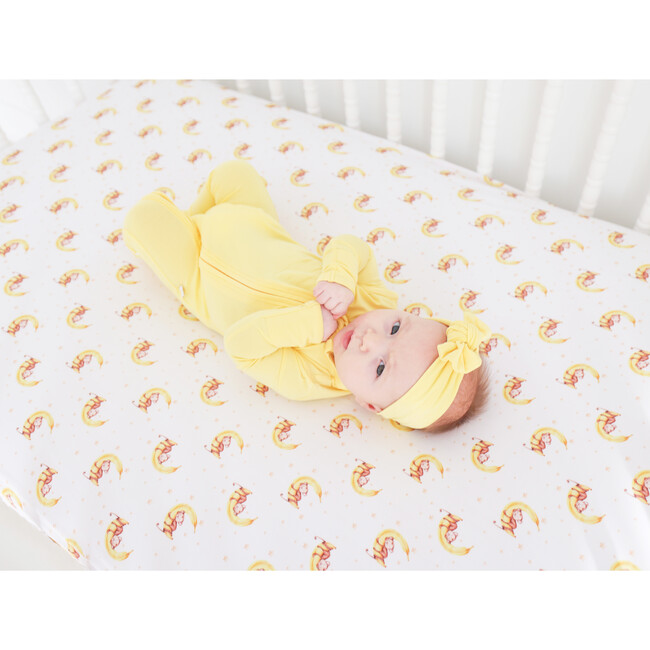 Finley Crib Sheet, White - Crib Sheets - 3