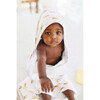 Finley Hooded Towel, White - Towels - 4