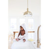 Finley Hooded Towel, White - Towels - 5