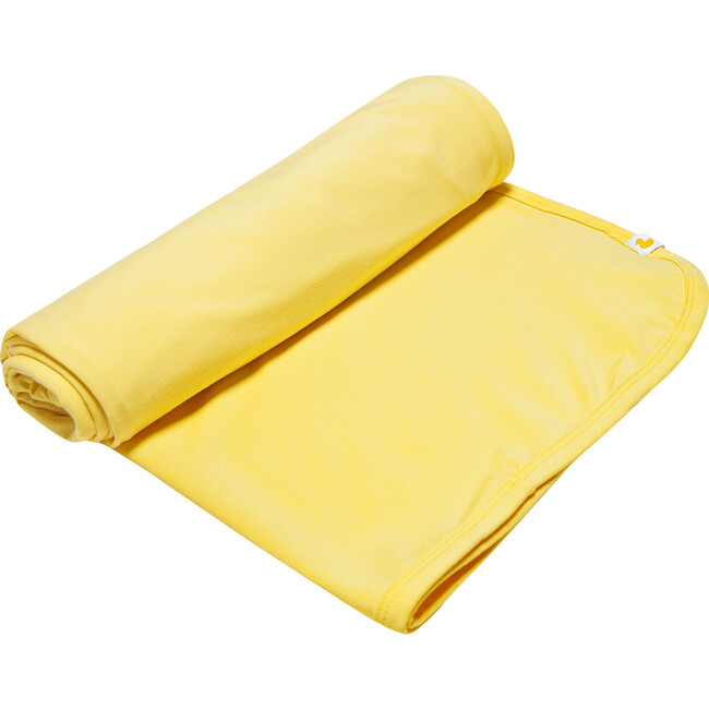 Solid Yellow Swaddle, Yellow - Swaddles - 1