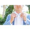 Men's Positano Bow Tie, Stripes - Bowties & Ties - 2
