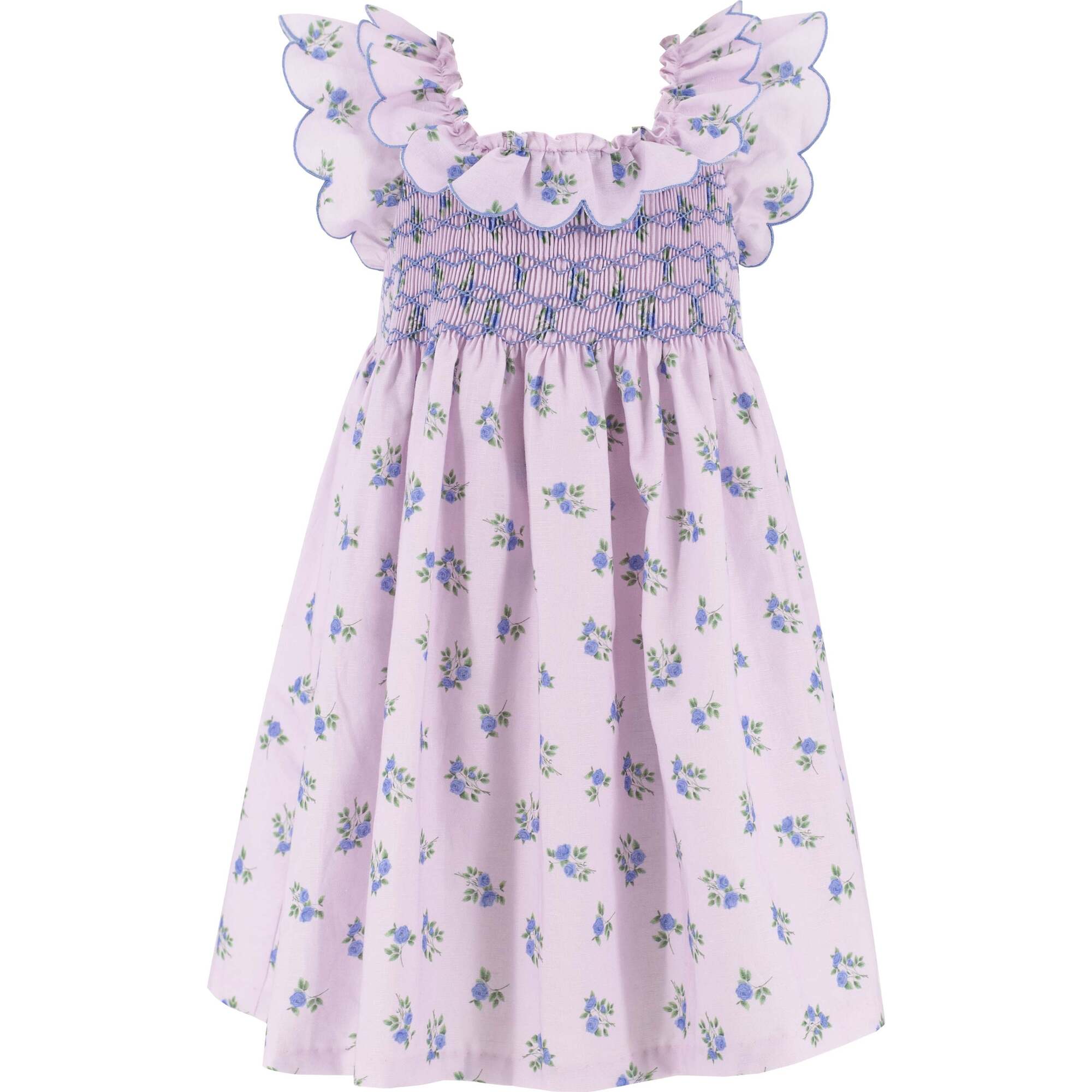 【soor ploom】FlutterDress RosebudPrint 2Y Flutter Dress – Soor Ploom