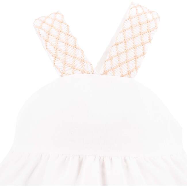 Il Pellicano Baby Girl Bubble, White - Dresses - 3