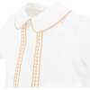 Il Pellicano Baby Boy Embroidered Bubble, White - Onesies - 3