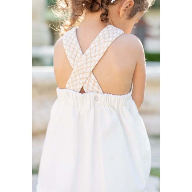 Il Pellicano Baby Girl Bubble, White - Dresses - 7
