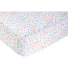 Lydia Crib Sheet, White - Crib Sheets - 1 - thumbnail