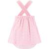 Il Pellicano Eyelet Baby Girl Bubble, Pink - Dresses - 6