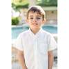 Il Pellicano Button Front Boy Set, White - Mixed Apparel Set - 5