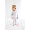 Lydia Long Sleeve Basic Pajama, White - Pajamas - 2
