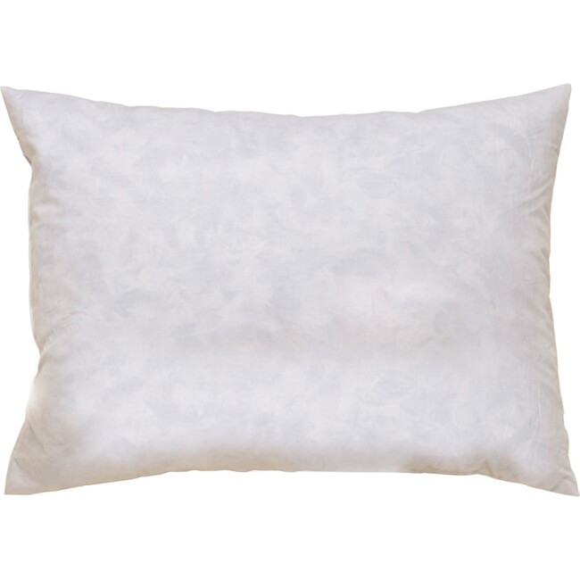 Down And Feather 12" x 16" Pillow Insert, White