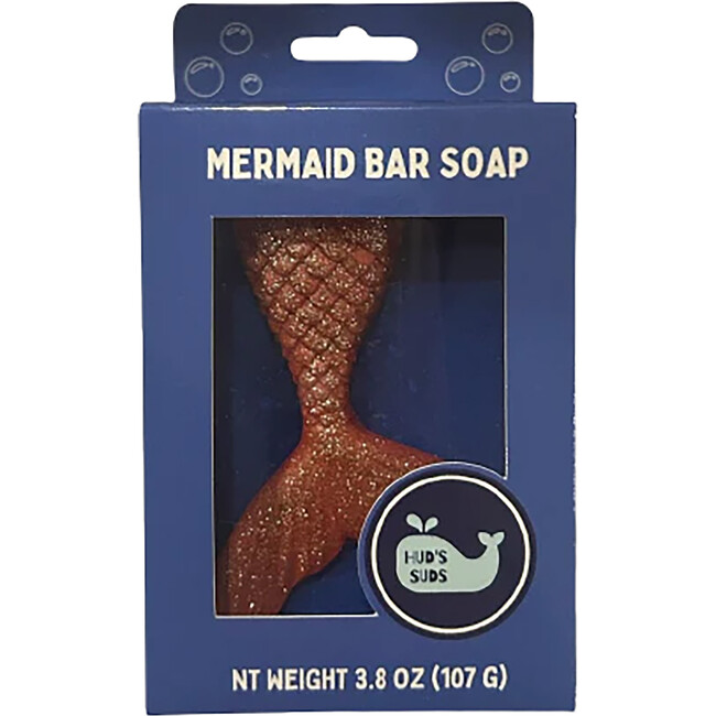 Mermaid Tail Shaped Bar Soap, Blue - Body Cleansers & Soaps - 2